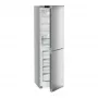 Liebherr CNsfd 5704 alulfagyasztós kombinált hűtőszekrény, ezüst, 201,5 cm, nofrost, duocooling, érintővezérlés, easyfresh, freshair szűrő, led
