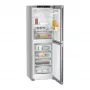 Liebherr CNsfd 5204 alulfagyasztós kombinált hűtőszekrény, ezüst, 185,5cm, nofrost, duocooling, érintővezérlés, easyfresh, freshair szűrő, led világítás