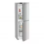 Liebherr CNsfd 5204 alulfagyasztós kombinált hűtőszekrény, ezüst, 185,5cm, nofrost, duocooling, érintővezérlés, easyfresh, freshair szűrő, led világítás