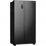 Gorenje NRR9185EABXL side-by-side hűtőszekrény, fekete, nofrost, inverteres, multiflow, twistice jégtálca, 178,6 cm, 358/192 l