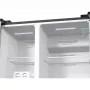 Gorenje NRR9185EABXL side-by-side hűtőszekrény, fekete, nofrost, inverteres, multiflow, twistice jégtálca, 178,6 cm, 358/192 l