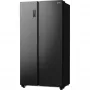 Gorenje NRR9185EABXL side-by-side hűtőszekrény, fekete, nofrost, inverteres, multiflow, twistice jégtálca, 178,6 cm, 358/192 l