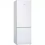 Bosch KGE49AWCA alulfagyasztós kombinált hűtőszekrény, fehér, lowfrost, vitafresh, gyorsfagyasztás, holiday mode, 201 cm, 302/117 l, 70 cm széles