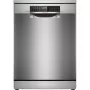 Bosch SMS6ZCI42E mosogatógép, nemesacél, 14 teríték, 44 db(a), perfectdry, homeconnect, 8 program, vario evőeszköztartó polc
