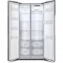 Gorenje NRS8182KX side-by-side hűtőszekrény, szürke, nofrost, multiflow 360°, gyorsfagyasztás, 178 cm, 266/175 l