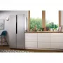 Gorenje NRS8182KX side-by-side hűtőszekrény, szürke, nofrost, multiflow 360°, gyorsfagyasztás, 178 cm, 266/175 l