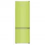 Liebherr CUkw 2831 alulfagyasztós kombinált hűtőszekrény, kiwigreen, 161,2 cm, 212/54 l, smartfrost, frostsafe, variospace, led