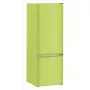 Liebherr CUkw 2831 alulfagyasztós kombinált hűtőszekrény, kiwigreen, 161,2 cm, 212/54 l, smartfrost, frostsafe, variospace, led