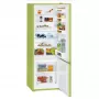 Liebherr CUkw 2831 alulfagyasztós kombinált hűtőszekrény, kiwigreen, 161,2 cm, 212/54 l, smartfrost, frostsafe, variospace, led