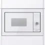 Gorenje BM235G1SYW beépíthető mikrohullámú sütő, fehér, 23 l, grill funkció, aquaclean tisztítás, automata programok, 5 teljesítményfokozat