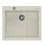 Teka FORSQUARE 50.40 TG gránit mosogató, tegranite+, hagyományos beépítés /topázbézs/