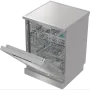 Gorenje GS643E90X mosogatógép, ezüst, 16 teríték, 47 db(a), érintővezérlés, 3 kosár, aquastop, 1 órás program