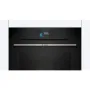 Bosch HSG7584B1 beépíthető gőzsütő, steamplus, addedsteam, home connect, ecoclean, maghőmérő, színes tft érintőkijelző, 71 l