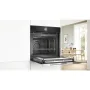Bosch HMG7764B1 beépíthető sütő + mikró, fekete, pirolitikus, home connect, tft-érintőképernyő, maghőmérő, assist funkció, 67 l