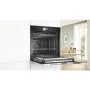Bosch HMG778NB1 beépíthető sütő + mikró, fekete, pirolitikus, home connect, tft érintőkijelző, maghőmérő, teleszkópos sütősín, 67 l