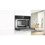 Bosch CDG714XB1 beépíthető kompakt gőzpároló, fekete, fullsteam gőzpárolás, színes tft kijelző, sütőasszisztens, lágy ajtónyitás