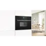 Bosch CDG714XB1 beépíthető kompakt gőzpároló, fekete, fullsteam gőzpárolás, színes tft kijelző, sütőasszisztens, lágy ajtónyitás