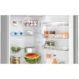 Bosch KGN392ICF alulfagyasztós kombinált hűtőszekrény, inox, 203 cm, 260/103 l, nofrost, vitafresh, multi airflow, gyorsfagyasztás, 60 cm széles