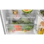 Bosch KGN492LDF alulfagyasztós kombinált hűtőszekrény, inoxlook, 203 cm, 70 cm széles, 311/129 l, nofrost, vitafresh, gyorsfagyasztás, gyorshűtés