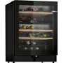 Bosch KWK16ABGB borhűtő, fekete, 82 cm, 120 l - 44 palack, 2 hőmérséklet-zóna, elektronikus vezérlés