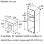 CTL7181B0 Beépítési méretrajz