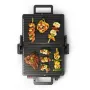 Bosch TCG3323 kontakt grill, fekete, három grillezési lehetőség, fokozatmentes hőmérséklet-szabályozás, 2000 w
