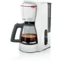 Bosch TKA2M111 filteres kávéfőző, fehér, 1,4 literes víztartály, dripstop, 1200 w