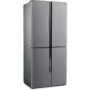 Gorenje NRM8182MX MultiDoor hűtőszekrény, szürke, nofrost, multiflow 360°, twistice jégtálca, freshzone, 181,6 cm, 278/149 l
