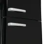 Gorenje ONRK619DBK Old Timer alulfagyasztós kombinált hűtőszekrény, fekete, nofrost, 194 cm, 204/96 l, multiflow, fastfreeze, freshzone