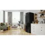 Gorenje ONRK619DBK Old Timer alulfagyasztós kombinált hűtőszekrény, fekete, nofrost, 194 cm, 204/96 l, multiflow, fastfreeze, freshzone