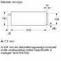 BIC7101B1 Beépítési méretrajz