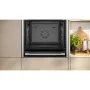 Neff B54CR31N0 beépíthető sütő, nemesacél, 14 sütőfunkció, 3.7" színes tft érintőkijelző, hide® ajtó, ecoclean hátfal, 71 liter