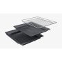 Neff B64VT73N0 beépíthető sütő, nemesacél, gőzfunkció, 20 sütőfunkció,  6,8’’ színes tft-kijelző, hide® ajtó, pirolitikus, 71 l