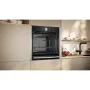 Neff B64FT33N0 beépíthető gőzsütő, addedsteam, ecoclean, 4d hőlégbefúvás, automata pr., 6,8’’ színes tft érintőkijelző, 71 l