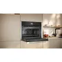Neff C24MR21N0 beépíthető kompakt sütő + mikró, inverteres, ecoclean direct, színes tft kijelző - érintővezérlés, home connect