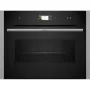 Neff C24FS31N0 beépíthető kompakt gőzsütő, intenzív gőzölés, steam boost, home connect, ecoclean hátfal, színes tft-kijelző, 47 l