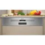 Neff S145ECS00E beépíthető mosogatógép, 60 cm, kezelőpaneles, 14 teríték, 42 db(a), homeconnect, opendry, variodrawer, extraspeed,aquastop