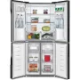 Gorenje NRM818EMB MultiDoor hűtőszekrény, fekete, nofrost, multiflow 360°, twistice jégtálca, freshzone, 181,6 cm, 278/149 l