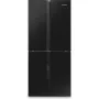 Gorenje NRM818EMB MultiDoor hűtőszekrény, fekete, nofrost, multiflow 360°, twistice jégtálca, freshzone, 181,6 cm, 278/149 l