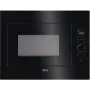 AEG MBE2658SEB beépíthető mikrohullámú sütő, fekete, 25 l, érintőkijelző, elektronikus ajtónyitás