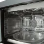 Cata MC-32 D beépíthető mikrohullámú sütő, inox, 32 l, mechanikus vezérlés, grill, hőlégkeverés, rozsdamentes belső, fehér