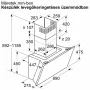 D98IPT2S0 Beépítési méretrajz