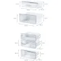 Neff KI7863DD0 beépíthető kombinált hűtőszekrény, 177,2 cm, 184/76 l, nofrost, elektronikus vezérlés, led, fresh safe, gyorshűtés, gyorsfagyasztás