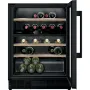 Bosch KUW21AHG0 beépíthető borhűtő, fekete, 82 cm, 120 l - 44 palack, elektronikus vezérlés, pult alá építhető