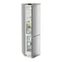 Liebherr CBNsfc 572i alulfagyasztós kombinált hűtőszekrény, ezüst, 201,5 cm, nofrost, biofresh, duocooling, érintővezérlés, powercooling, easytwist-ice