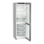 Liebherr KGNsd 52Vc03  alulfagyasztós kombinált hűtőszekrény, ezüst, 185,5 cm, nofrost, duocooling, érintővezérlés, powercooling, easyfresh, led