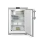 Liebherr FNsddi 1624 fagyasztószekrény, ezüst, 85 cm, nofrost, 107 l, frostprotect, 4 fiók, érintővezérlés, gyorsfagyasztás, 37 db(a)