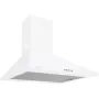 Cata OMEGA 600 WH/M fali kürtős páraelszívó, 60 cm, 645 m3/óra, led világítás, fehér