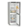 Liebherr CNsfc 5023 alulfagyasztós kombinált hűtőszekrény, ezüst, 165,5 cm, nofrost, duocooling, érintővezérlés, powercooling, easyfresh, freshair szűrő, led