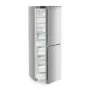 Liebherr CNsfc 5023 alulfagyasztós kombinált hűtőszekrény, ezüst, 165,5 cm, nofrost, duocooling, érintővezérlés, powercooling, easyfresh, freshair szűrő, led